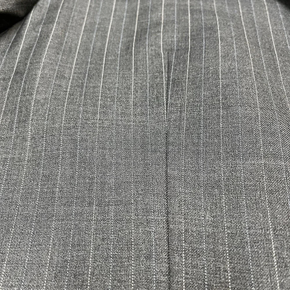 Lauren Ralph Lauren Blazer Jacket Gray Striped Wool Sport Coat 50R Office Career